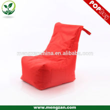 beautiful soft single bedroom bean bag chair with backrest